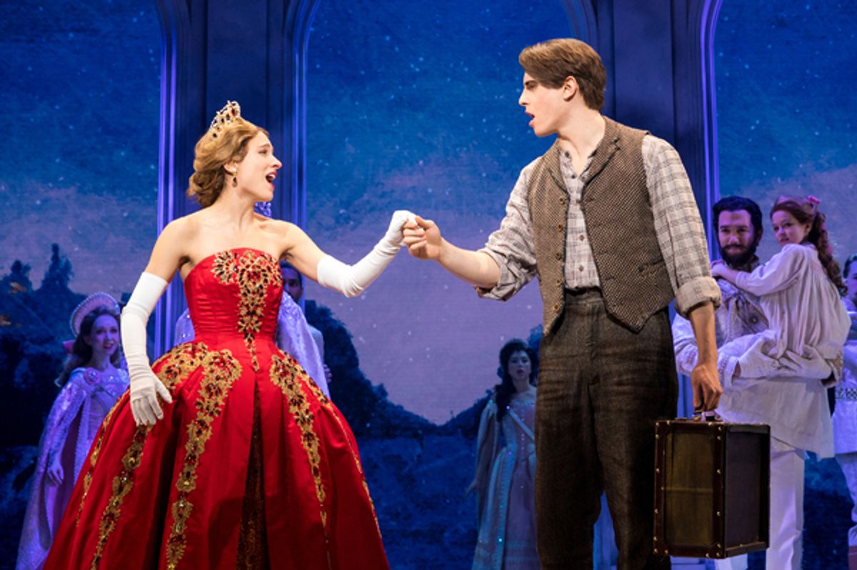 Christy Altomare and Derek Klena at 